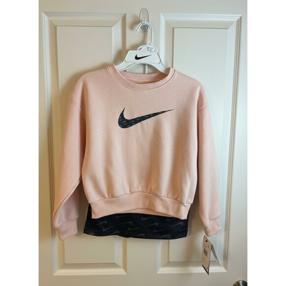 Nike Girls 6X Sweatshirt & Tennis Skirt Set - Picture 1 of 5